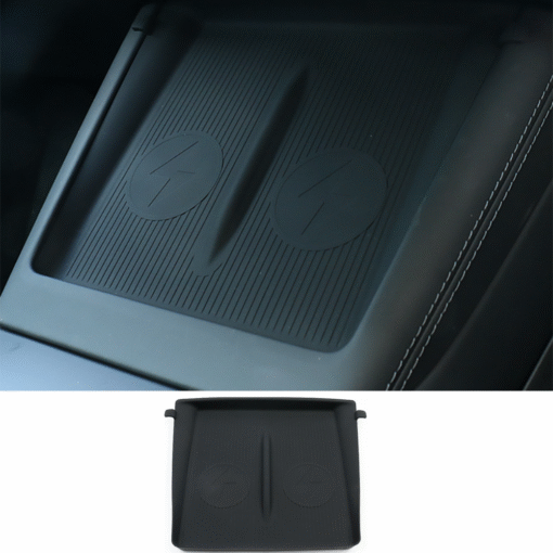 Anti-Slip Silicone Wireless Charging Pad for Tesla Model Y Juniper 2025+ - Image 9