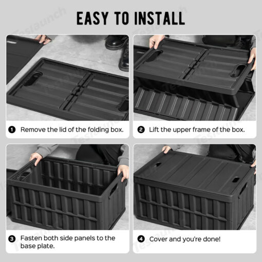 Foldable Vault Cargo Bins for Tesla Cybertruck - Image 4