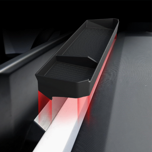 Silicone Center Console Behind Screen Storage Box for Cybertruck - Image 4