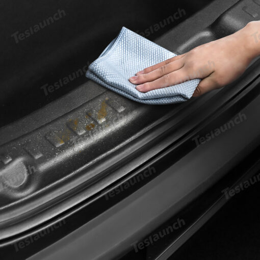 Anti-Scratch TPE Trunk Sill Protector Mat for Tesla Model Y Juniper 2025+ - Image 4