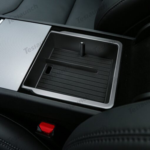 Center Console & Armrest Storage Box for Tesla Model Y Juniper 2025+ - Image 7