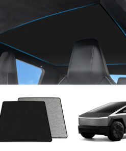 Electrostatic Adsorption Sunroof Ice Crystal Glass Roof Sunshade for Cybertruck