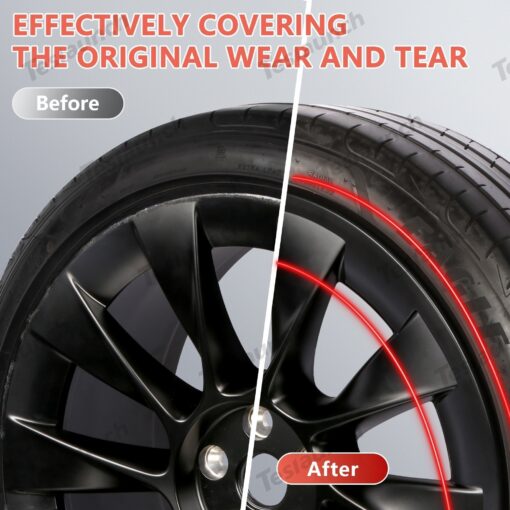 All-in-one Tesla Wheel Rim Protector for Tesla Model Y 20'' Induction Wheel and Model Y 21'' Uberturbine Wheel - Image 2