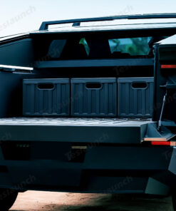 Foldable Vault Cargo Bins for Tesla Cybertruck