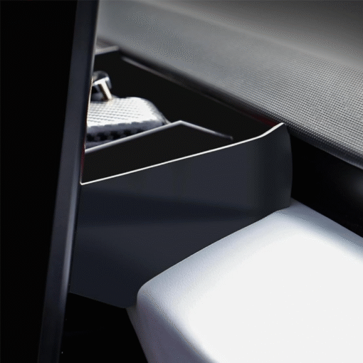 Silicone Center Console Behind Screen Storage Box for Cybertruck - Image 5