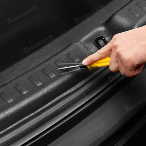 Anti-Scratch TPE Trunk Sill Protector Mat for Tesla Model Y Juniper 2025+ - Image 5
