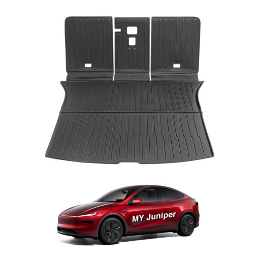 All-Weather TPE Floor Mats & Cargo Liners Set for Tesla Model Y Juniper 2025+ - Image 15