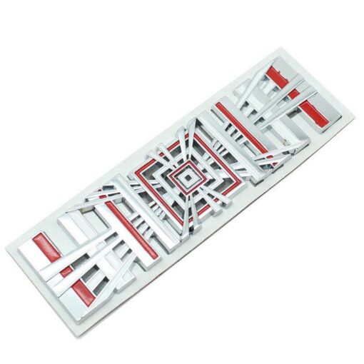 Plaid SpaceBalls Tribute for Tesla, Die-Cast Aluminum Badge Trunk Emblem - For All Tesla Models - Image 2