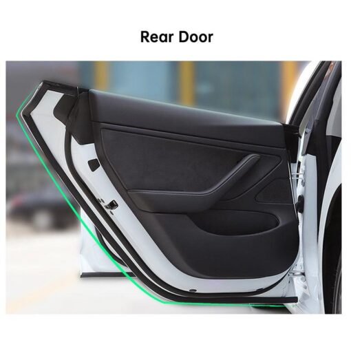 Door Seal Kit Soundproof Wind Noise Reduction Kit For Tesla All Models - Image 4
