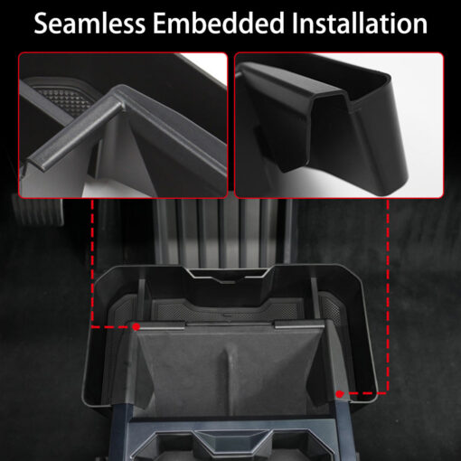 Extended Center Console Storage Box for Cybertruck - Image 6
