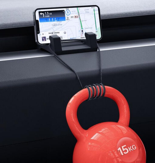 Liquid Silicone Air Vent Phone Holder for Tesla Model Y Juniper 2025+ - Image 7