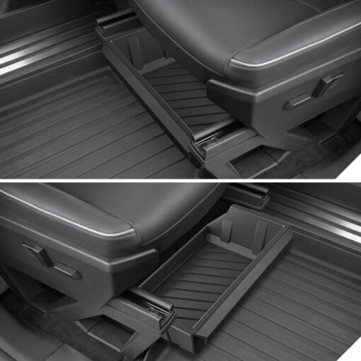 Front Under Seat Hidden Storage Box for Tesla Cybertruck - Image 6
