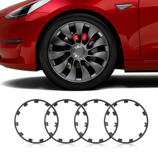 All-in-one Tesla Wheel Rim Protector for Tesla Model Y 20'' Induction Wheel and Model Y 21'' Uberturbine Wheel - Image 36