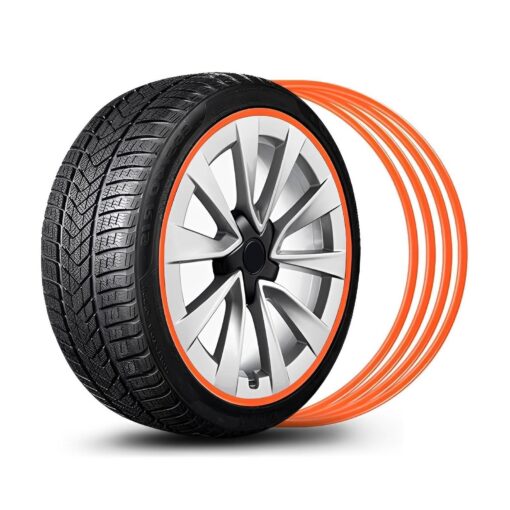 Aluminum Alloy Wheel Rim Protector- Fits All Cars (4pcs） - Image 22