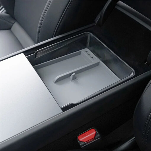 Center Console Storage Box Organizer for Tesla Model Y Juniper 2025+ - Image 4