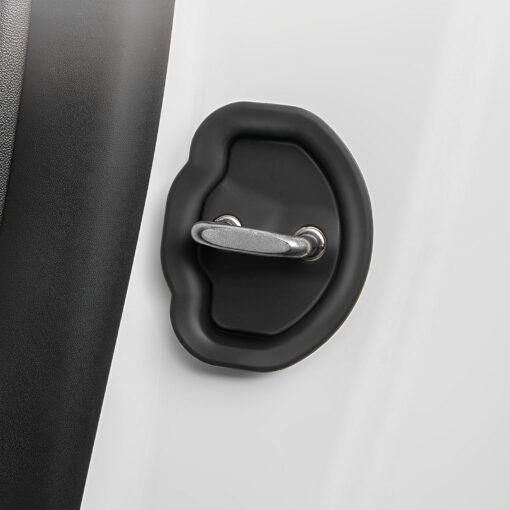 Noise Reduction Door Latch Lock Cover for Tesla Model 3/Y (4 Pcs)