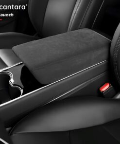 Alcantara Armrest Cover For Tesla Model 3/Y (2017-2024)