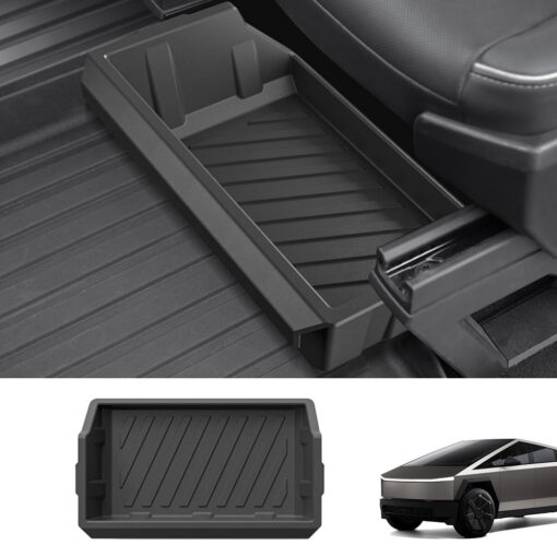 Front Under Seat Hidden Storage Box for Tesla Cybertruck - Image 8