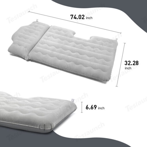 Inflatable Rear Seat Camping Air Mattress for Tesla Cybertruck - Image 5