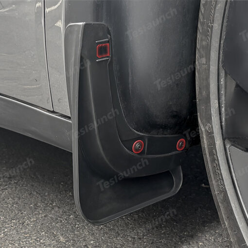 No-Drill Front & Rear Fender Mud Flaps for Tesla Model Y Juniper 2025+（4 PCS） - Image 4