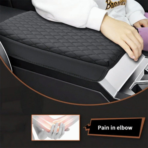 Leather Center Armrest Cover for Cybertruck - Image 7