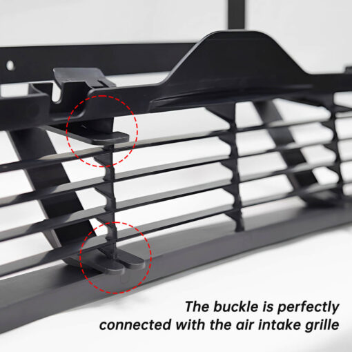 No Drill Model 3/Y Front License Plate Frame for Tesla- NO Adhesives, Quick Install - Image 7
