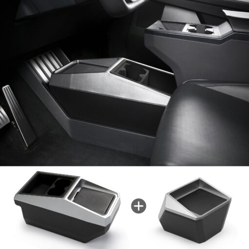 Center Console Floor Organizer for Cybertruck - Image 10