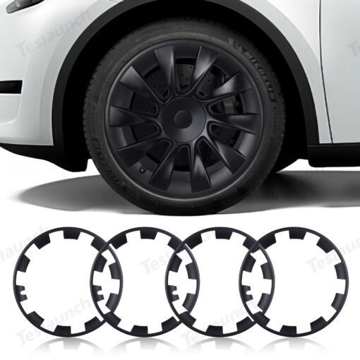 Model Y Rim Protector for 21'' Uberturbine and 20'' Induction Wheel Ultimate Protection Refreshed Wheels(4 Pack) - Image 14