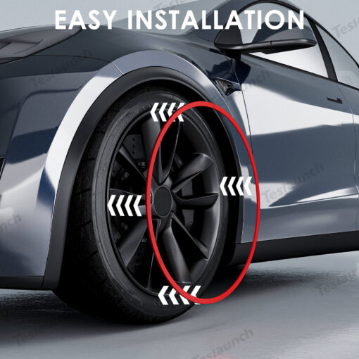 Aluminum Alloy Wheel Rim Protector- Fits All Cars (4pcs） - Image 8
