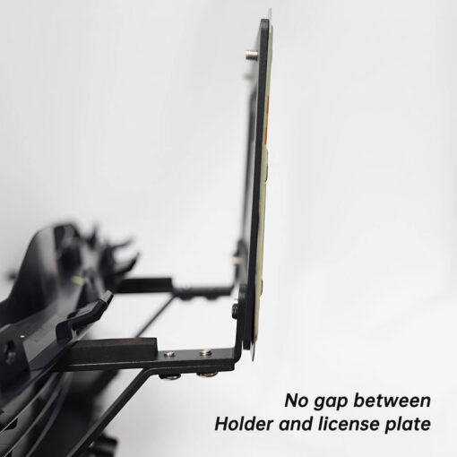 No Drill Model 3/Y Front License Plate Frame for Tesla- NO Adhesives, Quick Install - Image 11
