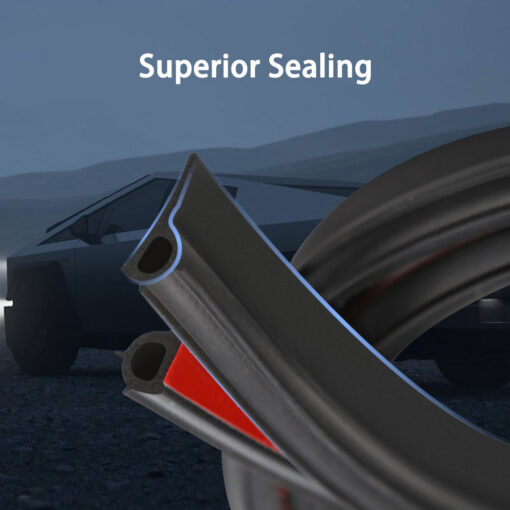 Car Door Seal Kit Wind Noise Reduction Accessories for Cybertruck - Image 3