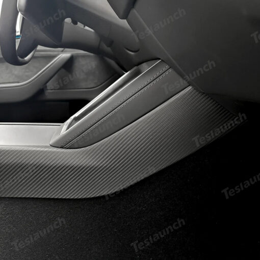 [Real Carbon Fiber] Center Console Side Interior Trim Panel for Tesla Model Y Juniper 2025+ - Image 7