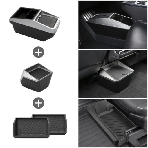 Center Console Floor Organizer for Cybertruck - Image 11
