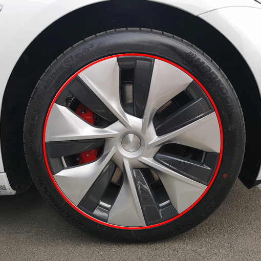 Rim Protector Wheel Rim Guard Strip for Tesla Model 3/Y/S/X (4 Wheels) - Image 6