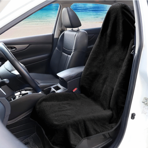 Machine Washable Waterproof Towel Seat Cover Protector - Fits All Cars - Image 12