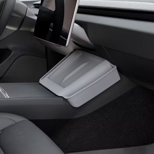Central Control Wireless Charging Silicone Pad Storage Box for Tesla Model Y Juniper 2025+ - Image 7