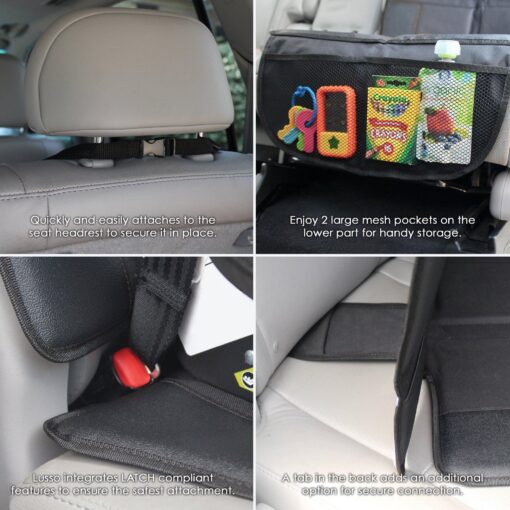 Rear Car Seat Protector For Baby Car Seat - For All Tesla S/X/3/Y/Cybertruck - Image 2