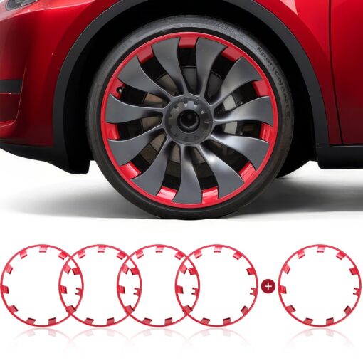 Model Y Rim Protector For 21'' Uberturbine and 20'' Induction Wheel Ultimate Protection Refreshed Wheels(4 Pack) - Image 22