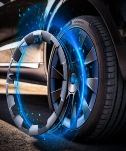 All-in-one Tesla Wheel Rim Protector for Tesla Model Y 20'' Induction Wheel and Model Y 21'' Uberturbine Wheel
