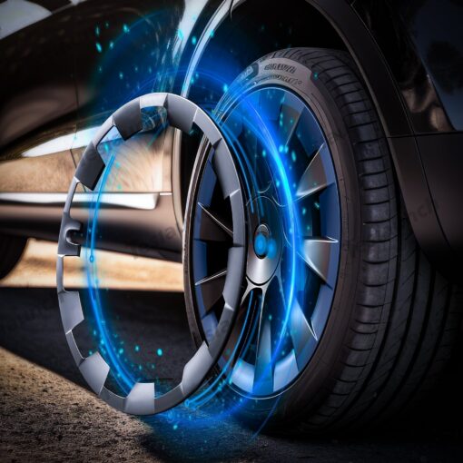 All-in-one Tesla Wheel Rim Protector for Tesla Model Y 20'' Induction Wheel and Model Y 21'' Uberturbine Wheel