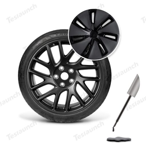 Wheel Rims Touch Up Paint Kit for Tesla Model 3/Y/S/X - DIY Curb Rash Repair with Color-matched Touch Up Paint - Image 4