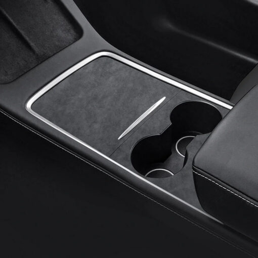 Alcantara Center Console Cover For Tesla Model 3/Y (2017-2023) - Image 10