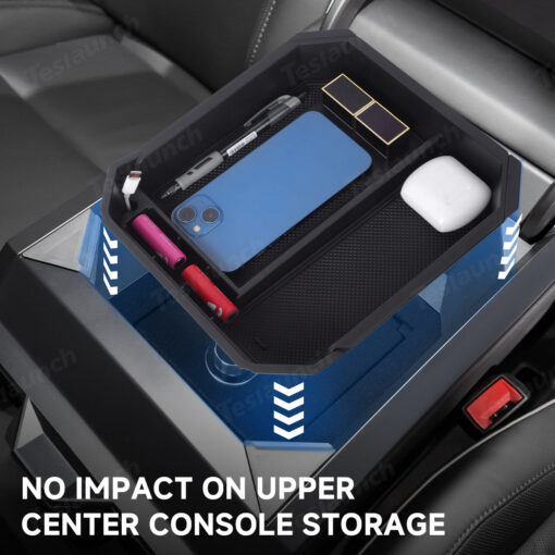 Anti-Theft Center Console Safe Lockbox for Tesla Cybertruck - Image 6