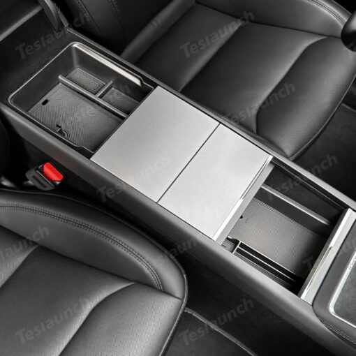Center Console Organizer and Armrest Box for Tesla Model Y Juniper 2025+ - Image 7