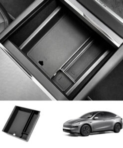 Center Console Organizer and Armrest Box for Tesla Model Y Juniper 2025+