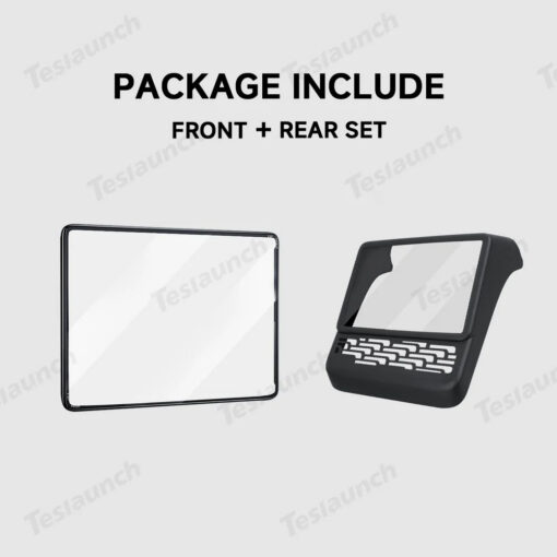 All-in-One Central Screen Tempered Glass & Frame Cover for Tesla Model Y Juniper 2025+ - Image 22