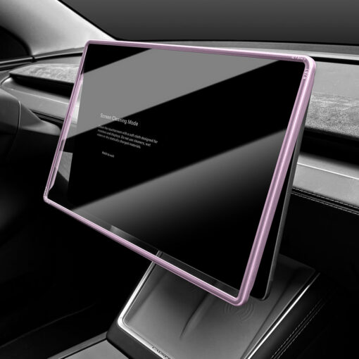 All-in-One Central Screen Tempered Glass & Frame Cover for Tesla Model Y Juniper 2025+ - Image 15