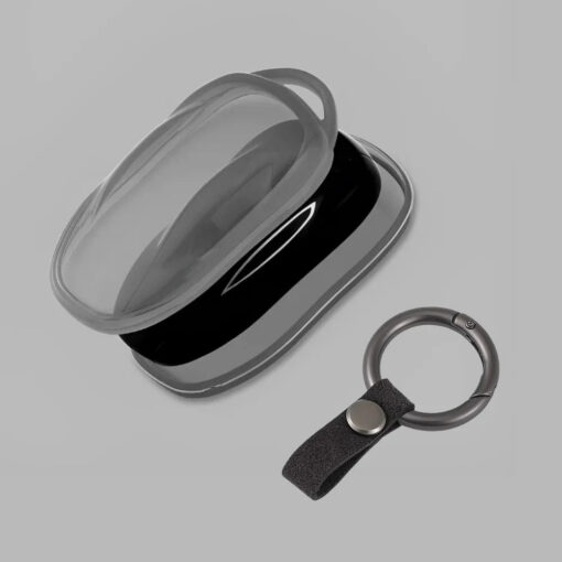 Alloy and Leather Key Fob Cover for Tesla Model 3/Y/S/X - Image 10
