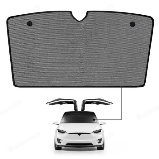 Sunroof Sunshade (Front Sun Visor) For Tesla Model X (2015-2025) Accessories - Image 6
