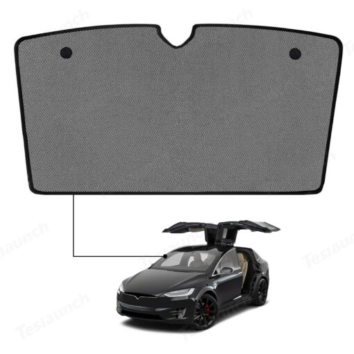 Sunroof Sunshade (Front Sun Visor) For Tesla Model X (2015-2025) Accessories - Image 7